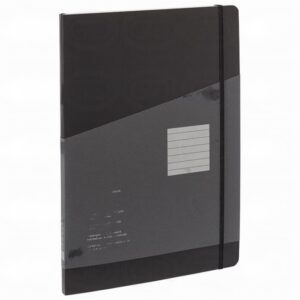 NOTES A4 90g. 80L ECOQUA PLUS (ŠIVANA KORICA) DIKTO CRNI