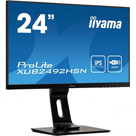 Monitor IIYAMA 24" IPS Ergo Pivot USB-C Display