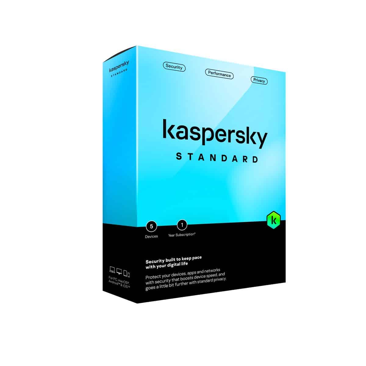 Kaspersky Antivirus Standard 3dv 1y Standard