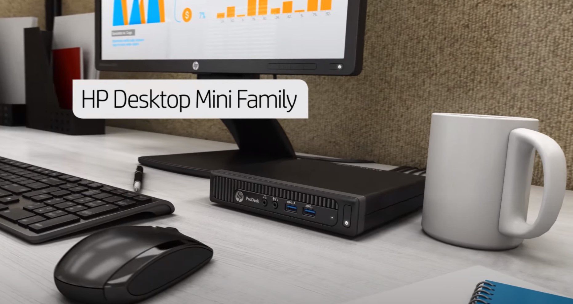 HP EliteDesk 800 G1 Mini Desktop i5-4570T 4GB/256GB - Image 2